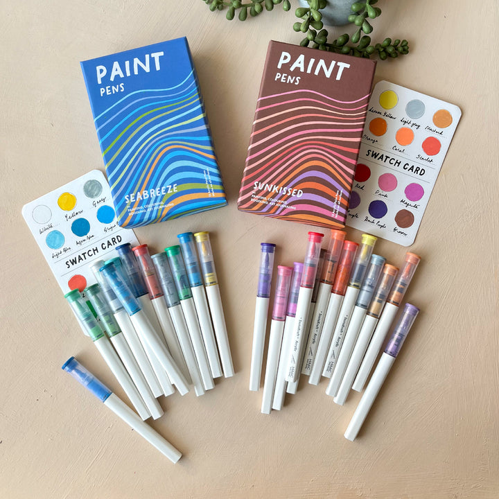 Acrylic Paint Pen Box - Set of Two