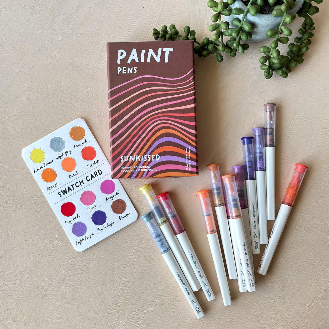 Sunkissed Acrylic Paint Pen Box