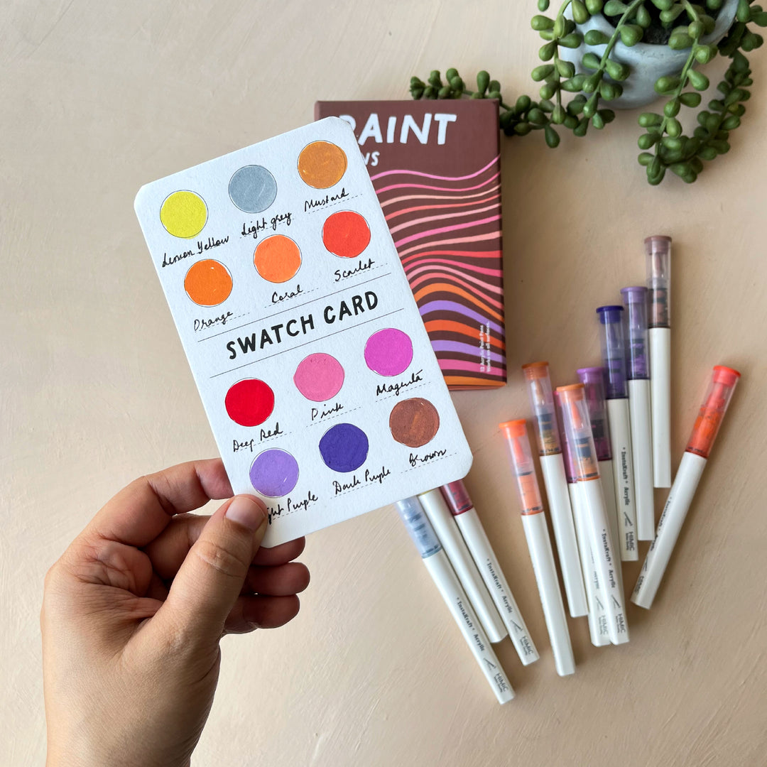 Acrylic Paint Pen Box - Set of Two