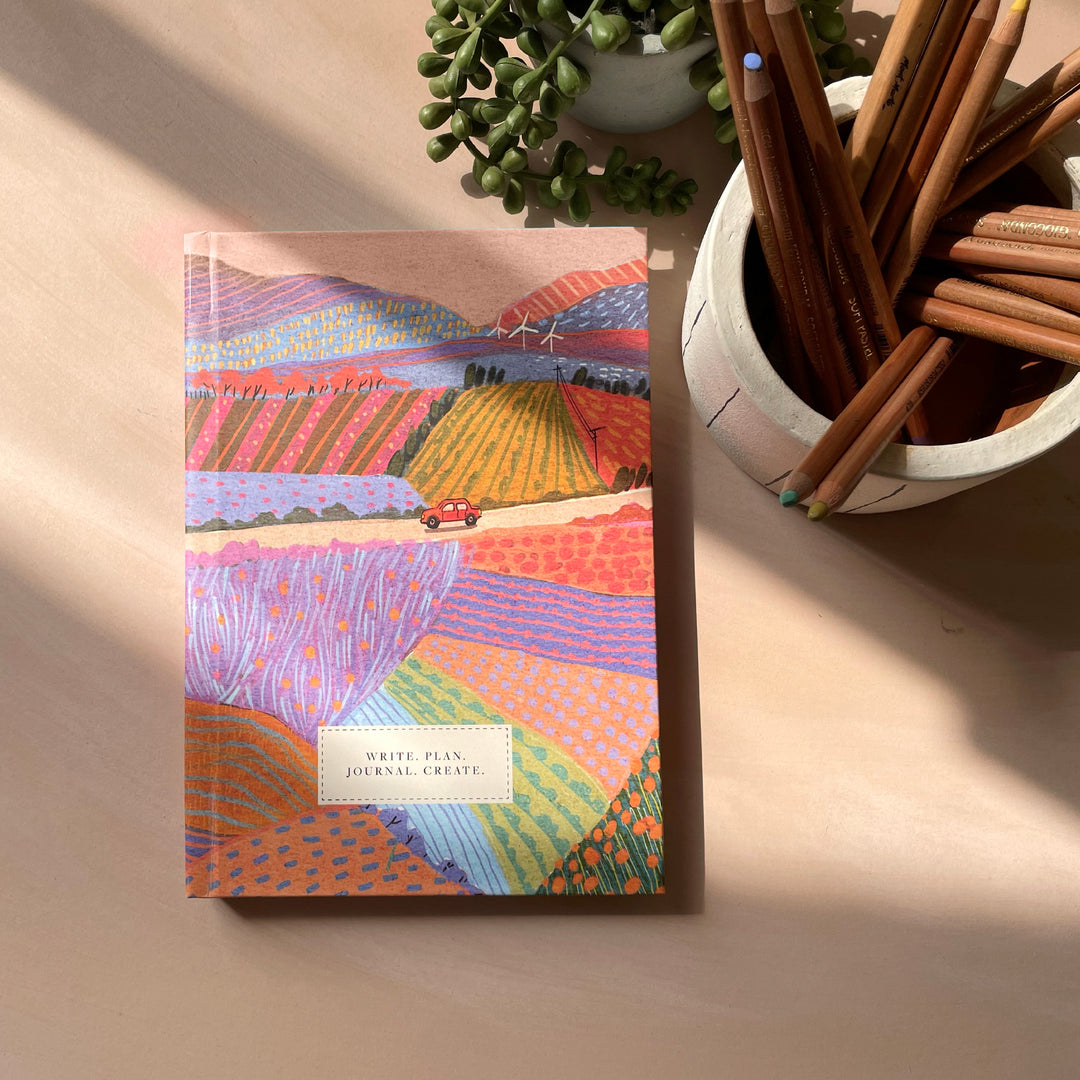 Open Road Tales Dot Grid Notebook