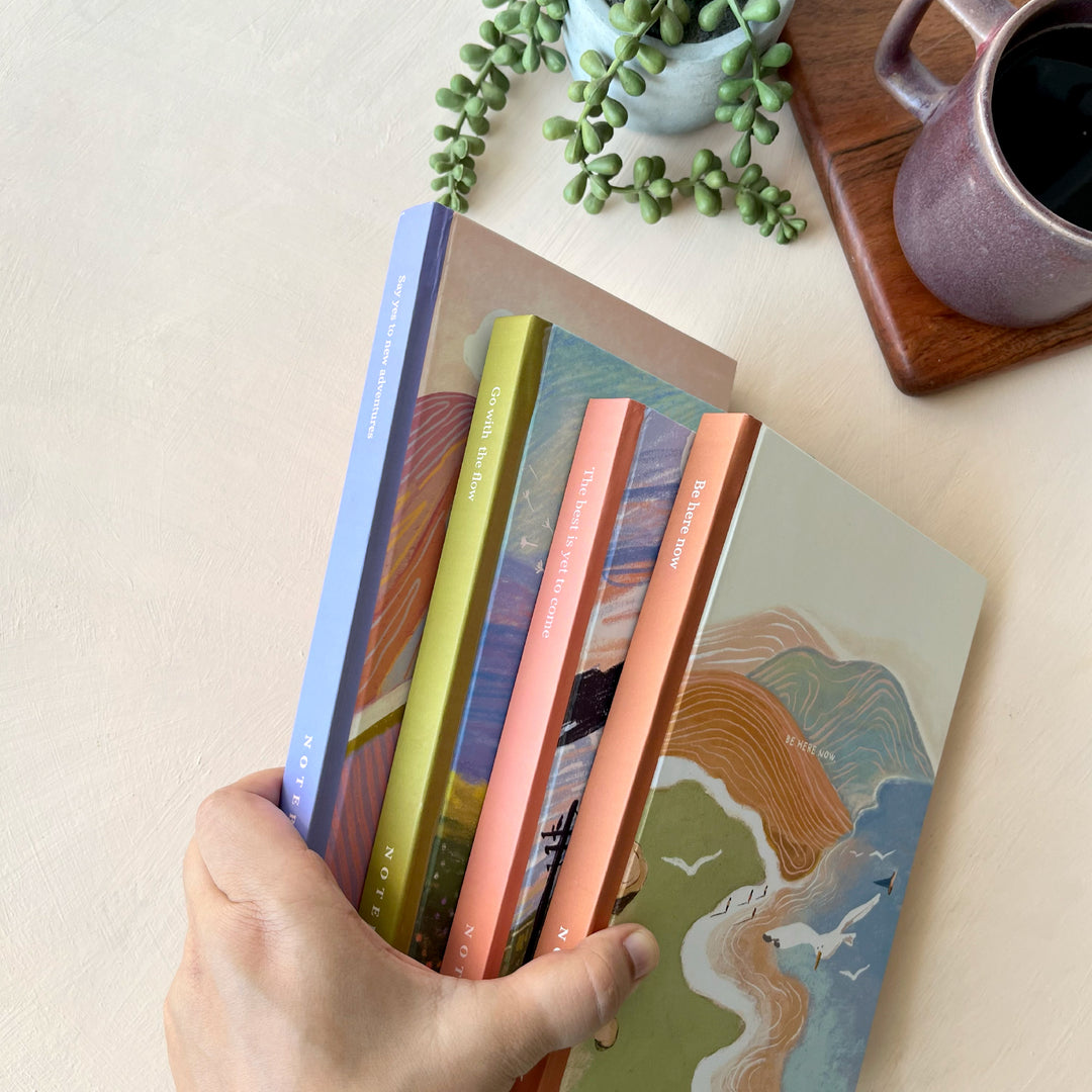 Hardbound Notebooks Set of 4