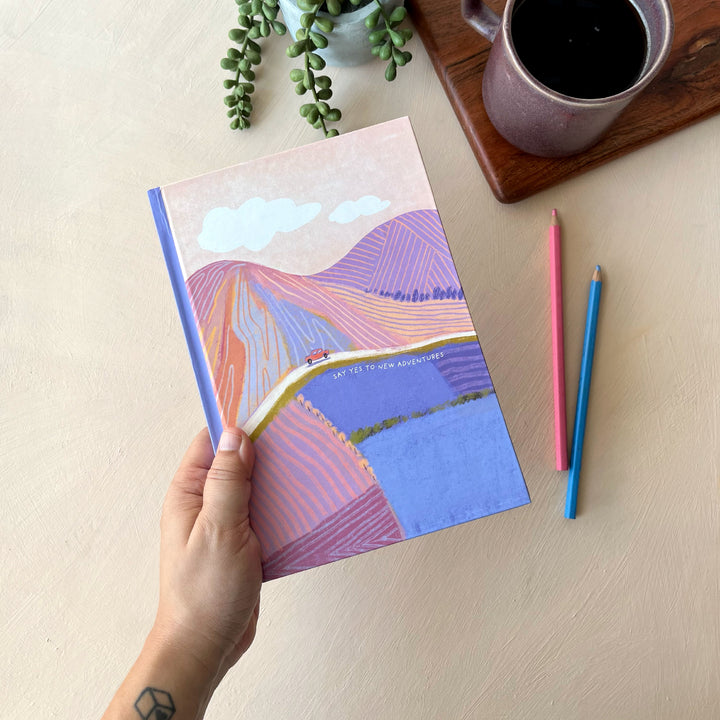 Say Yes to New Adventures Notebook