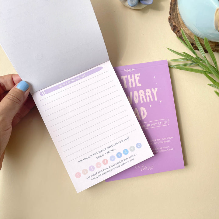 The Unworry Pad: Journal to stop Overthinking