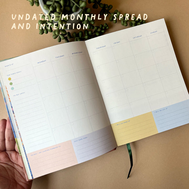 Peace Within - Undated Planner and Journal