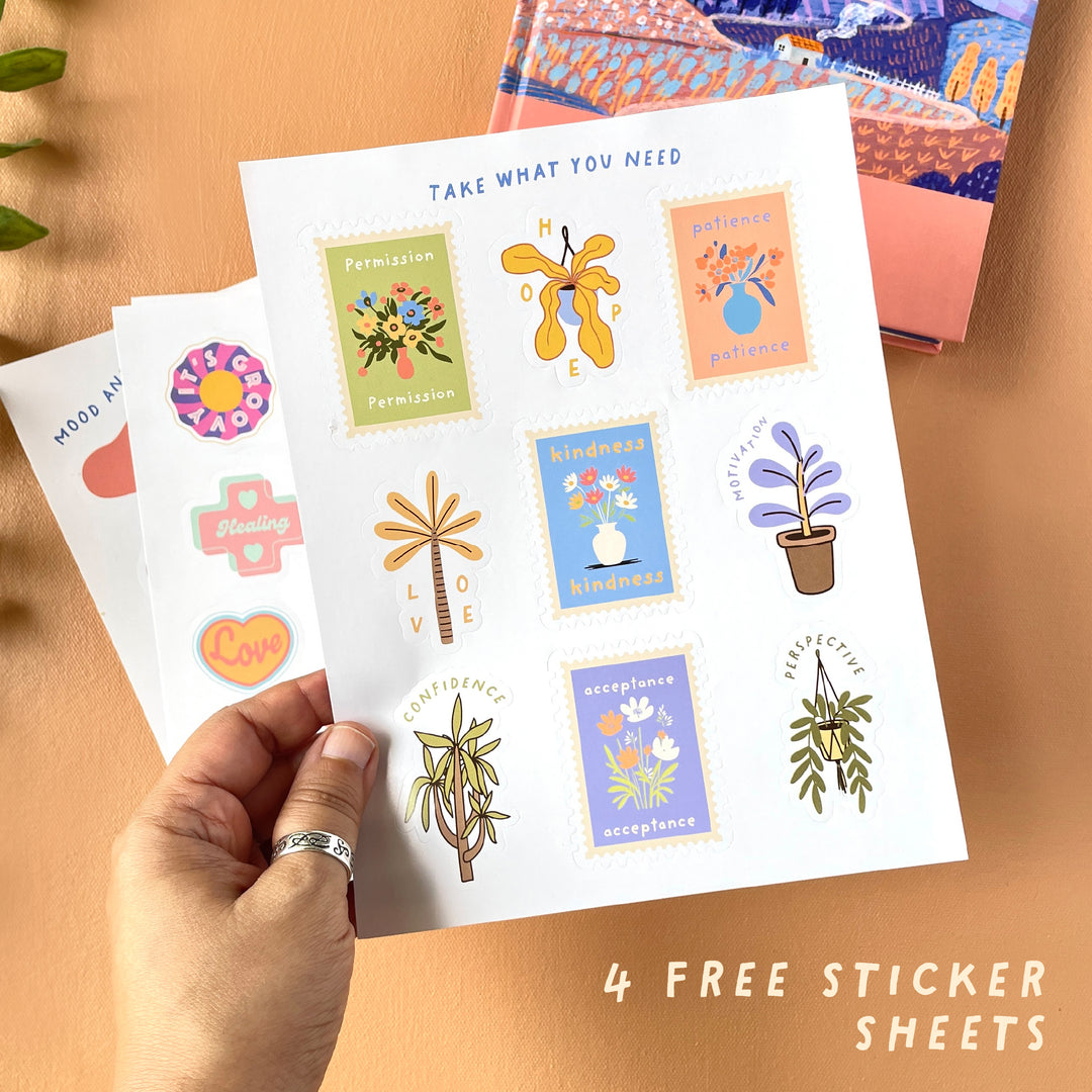 Peace Within - Undated Planner and Journal