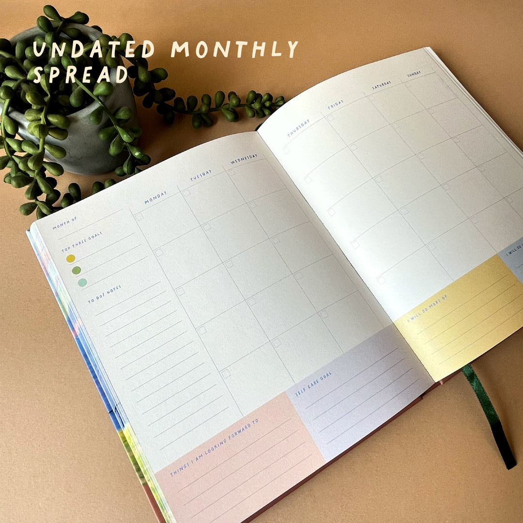 Peace Within - Undated Planner and Journal