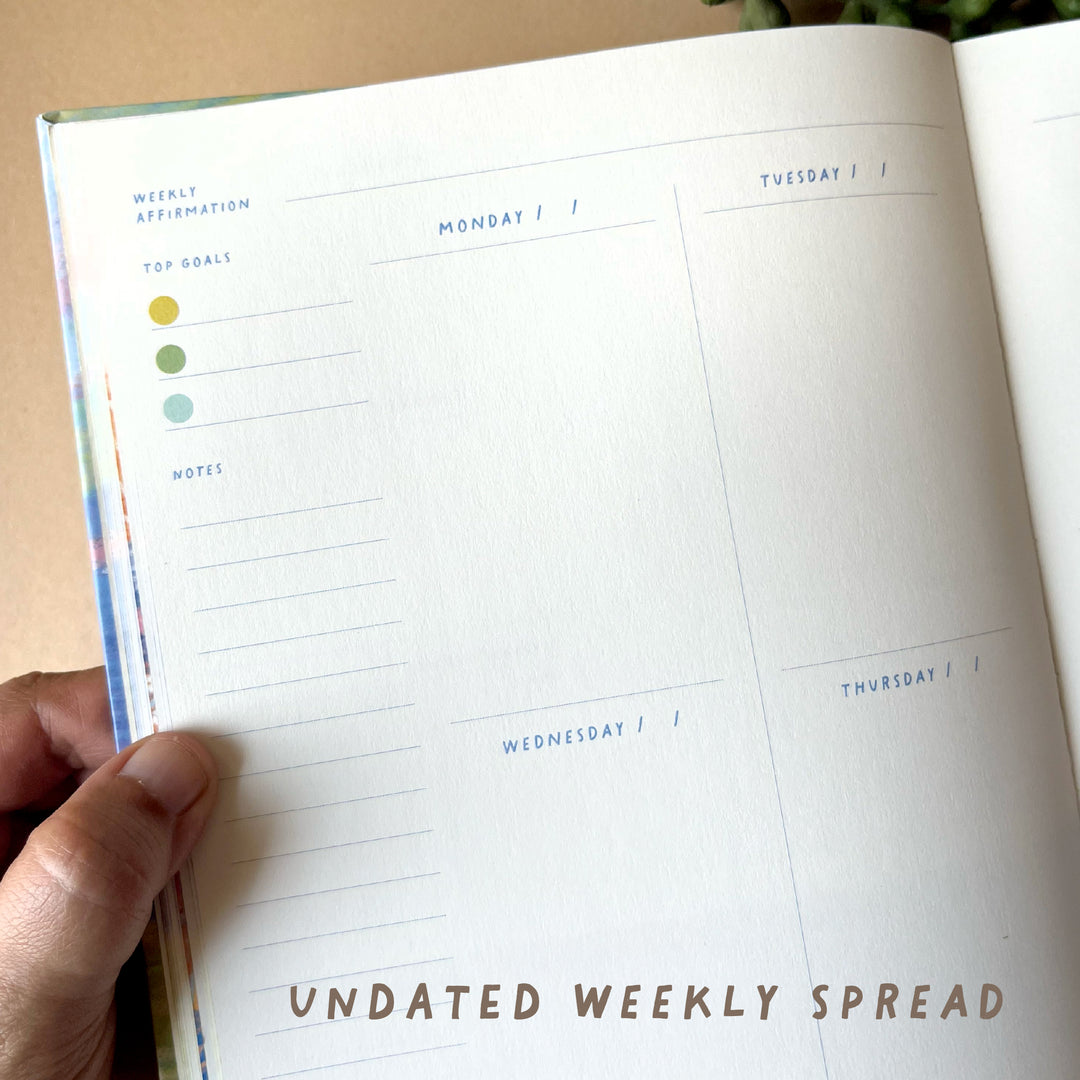 Peace Within - Undated Planner and Journal